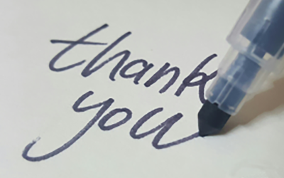 A Thank You