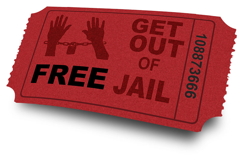 Get out of Jail Free Code: Z51.5